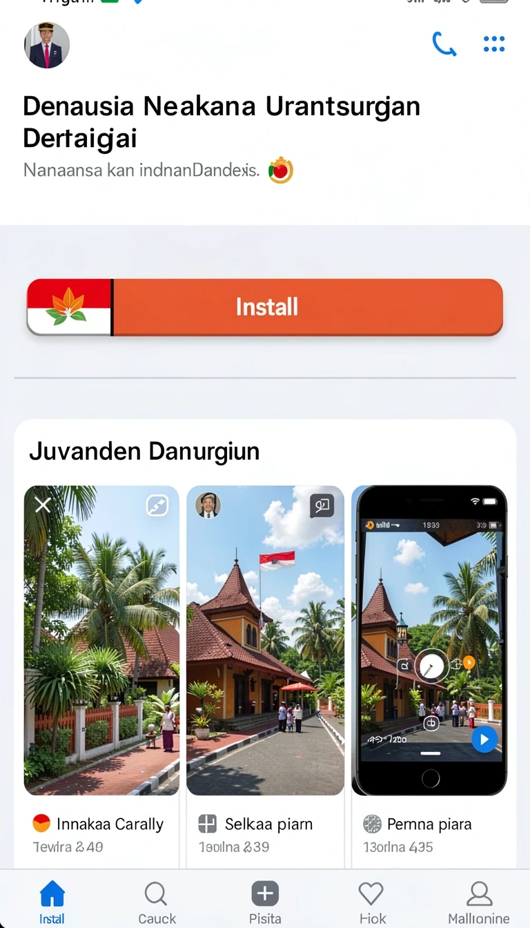 Pratinjau layar Aplikasi open Terpercaya untuk Android